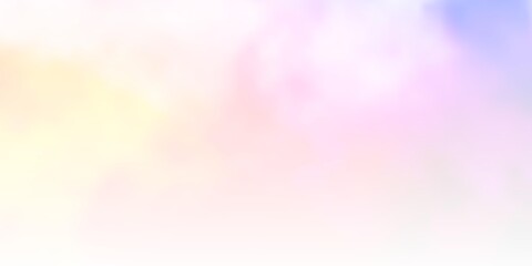 Light Pink, Blue vector template with sky, clouds.