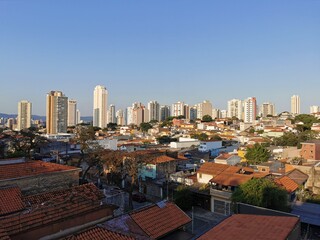Fototapeta premium Aerial view of Vila Ipojuca Neighborhood