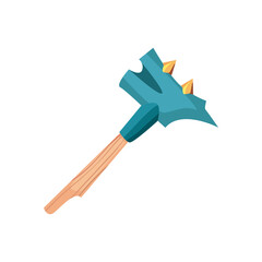 video game war hammer on white background