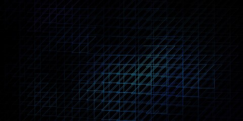 Dark BLUE vector backdrop with lines.