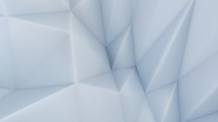 Abstract architecture background gray triangle pattern 3d render