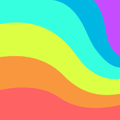 a colorful rainbow background vector design