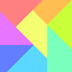 a colorful rainbow background vector design