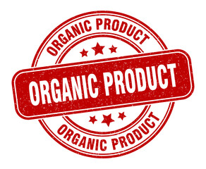 organic product stamp. organic product label. round grunge sign