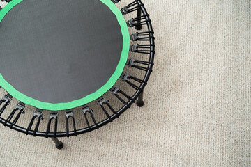 Trampoline for exercise at home