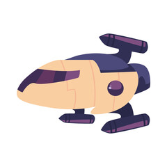 space shuttle on white background