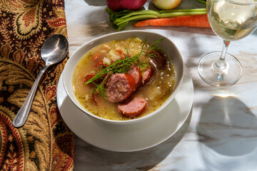 German Kielbasa Oktoberfest Stew
