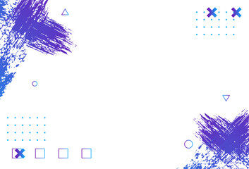 Modern background template with blue and purple color splash, abstract illustration, vector, minimalism, perfect design for your business