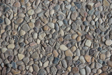motif fait de petites pierres