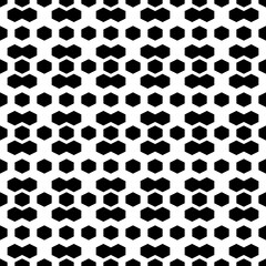 Seamless pattern. Hexagons, figures ornament. Polygons background. Hexahedrons, shapes wallpaper. Geometrical backdrop. Digital paper, web designing, textile print