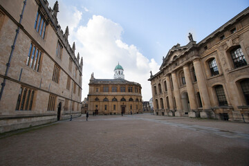Fototapeta na wymiar The Bodleian Library in Oxford, UK