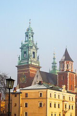 Fototapeta premium Wawel Cathedral in Krakow, Poland