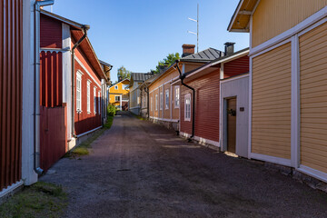 Evening sun in Old Rauma