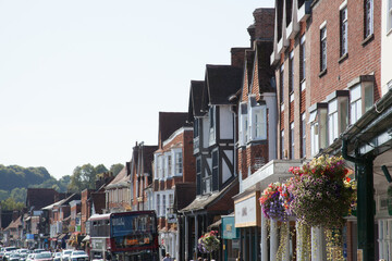 The town centre in Marlborough, Wiltshire, UK © Ben