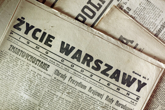 "Życie Warszawy" - 1945 - dziennik									
