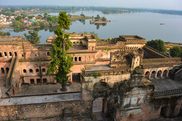 Obraz premium Baldeogarh fort in Madhya Pradesh, India.