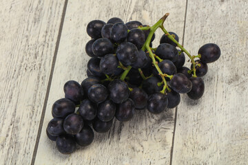 Fresh ripe sweet red grape