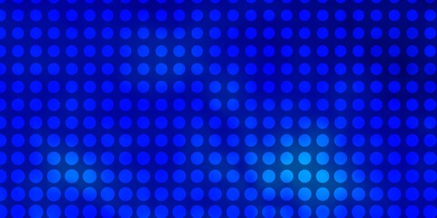 Fototapeta na wymiar Light BLUE vector pattern with circles.