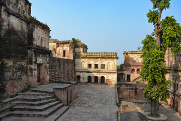 Fototapeta na wymiar Baldeogarh fort in Madhya Pradesh, India.