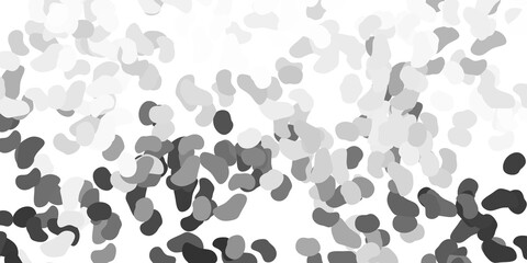 Light gray vector backdrop with chaotic shapes.