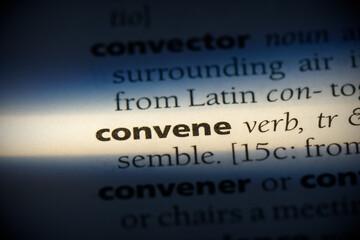convene