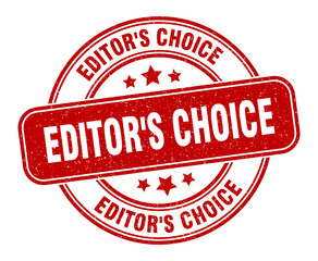 editor's choice stamp. editor's choice label. round grunge sign
