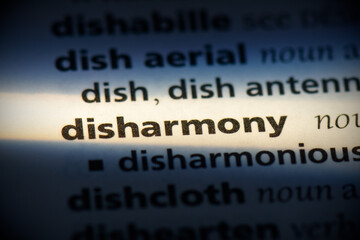disharmony