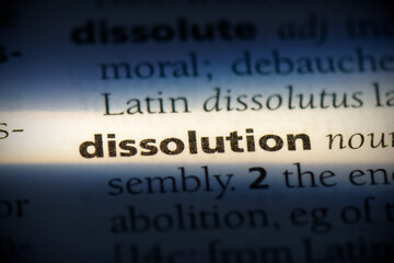 dissolution
