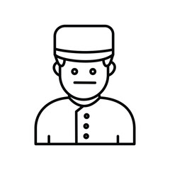 sad chef avatar line cion