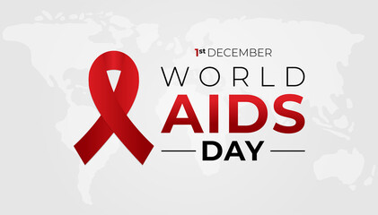 World AIDS Day Banner Illustration