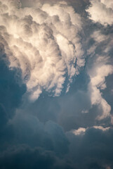 Naklejka premium clouds in the sky
