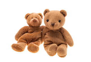 soft toy bear isolated