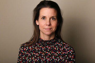 Portrait of a beautiful young woman