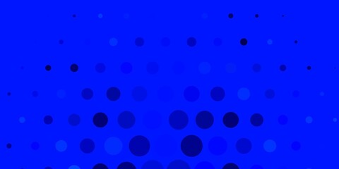 Dark BLUE vector layout with circle shapes.