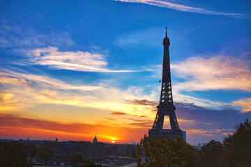 Eiffel Tower in Paris France is an amazing structure and a wonder of the world