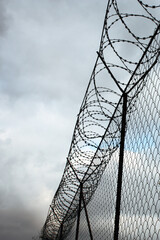 Security Fence used at a Prison Facility