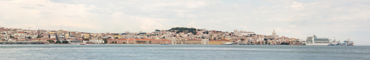 Lisbon panorama city portugal