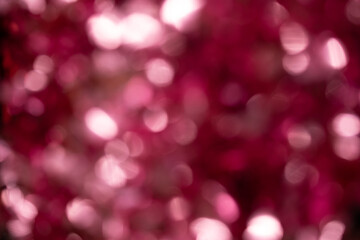 Abstract blurred gold background with beautiful bokeh effect.