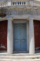 Town Andros island.Chora.Cyclades, Greece.
