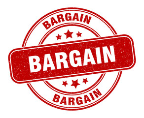 bargain stamp. bargain label. round grunge sign