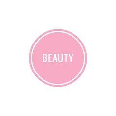 ''Beauty'' Lettering Illustration for beauty product packaging design