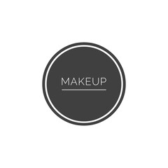 ''Makeup'' Lettering Illustration