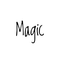 ''Magic'' Lettering Illustration