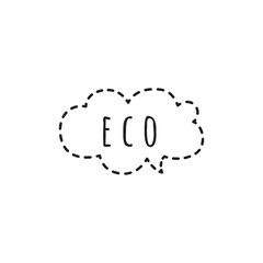 ''Eco'' Lettering Illustration for Packaging Design/Graphic Design Development/Print