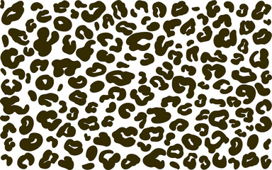 Leopard seamless svg pattern design vector illustration - 391874763