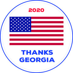 Thank you all from Georgia for your vote in the 2020 election