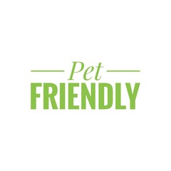 ''Pet friendly'' Word Lettering Illustration