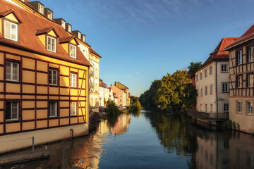 Fototapeta na wymiar Altstadt von Bamberg in Oberfranken