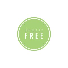 ''Cruelty free'' Word Lettering Illustration