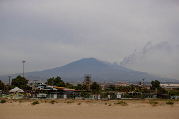 Fototapeta na wymiar Boiling Volcano